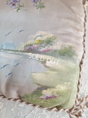 画像8: アンティークシルクハンキーケース