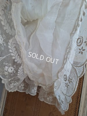 画像15: アンティークレースベビードレス