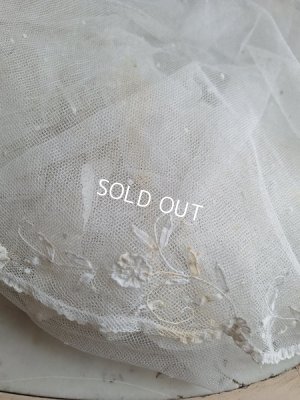 画像17: アンティークレースベール