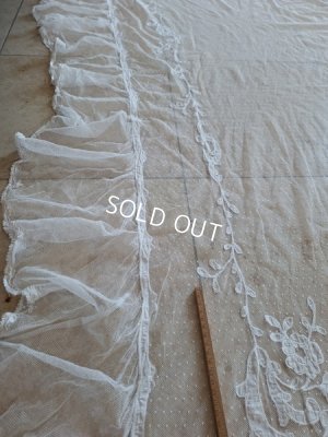 画像11: アンティークレースペアカーテン