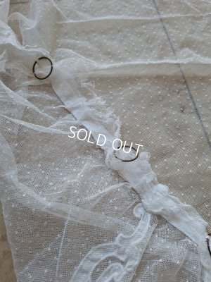 画像13: アンティークレースペアカーテン