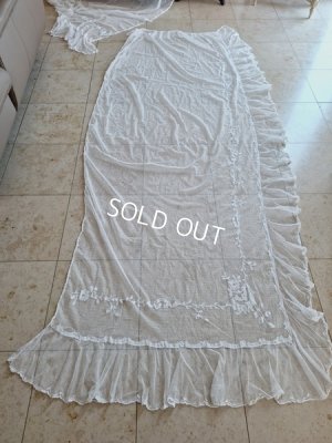 画像17: アンティークレースペアカーテン