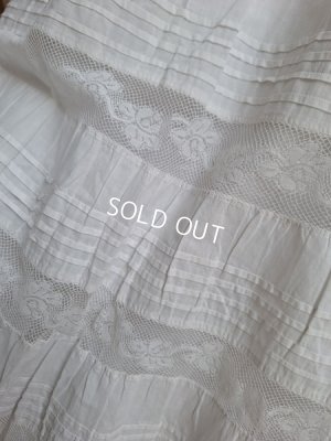 画像9: アンティークレースドレス