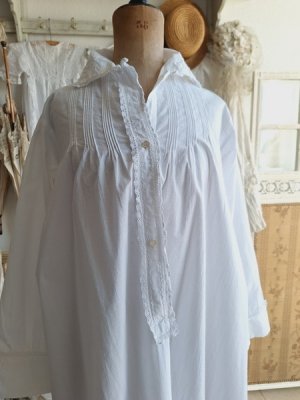 画像4: アンティークリネンナイトドレス