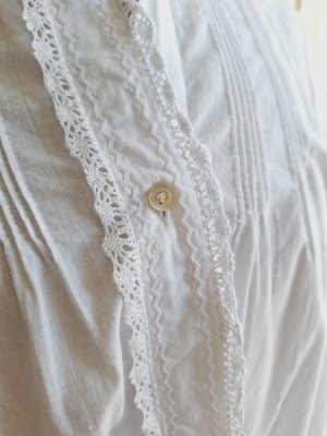 画像7: アンティークリネンナイトドレス