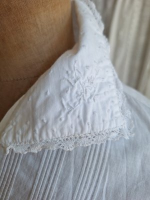 画像8: アンティークリネンナイトドレス