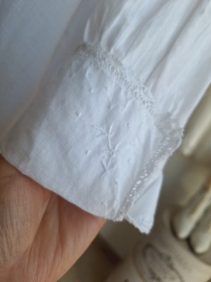 画像9: アンティークリネンナイトドレス