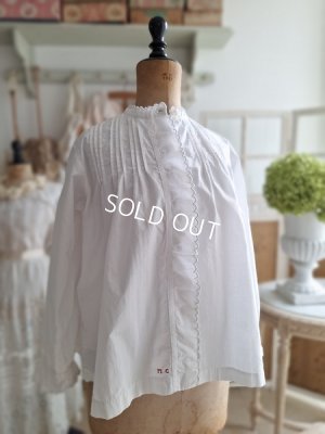 Vintagelinenblouse