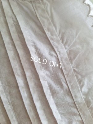 画像12: アンティークコットンリネンブラウス