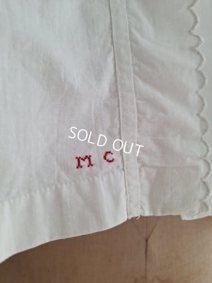 画像7: アンティークコットンリネンブラウス