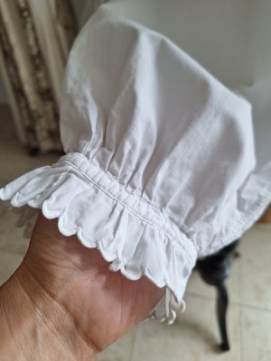 画像3: アンティークコットンリネンブラウス