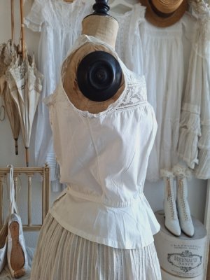 画像4: アンティークコットンキャミソール