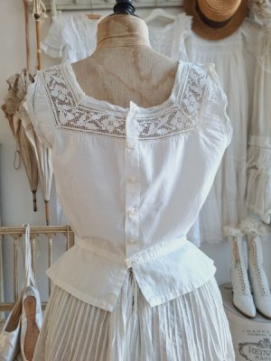 画像3: アンティークコットンキャミソール