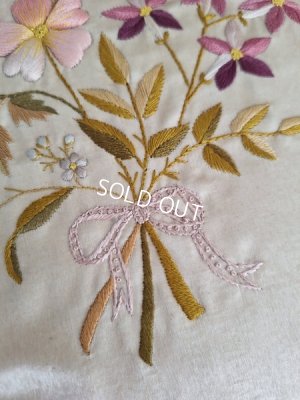 画像4: アンティーク刺繍ハンキーケース