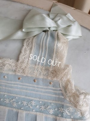 画像2: アンティークブルーベビドレス