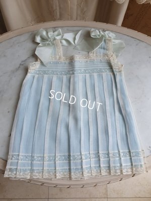 画像10: アンティークブルーベビドレス