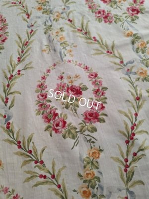 画像3: ヴィンテージ花柄生地