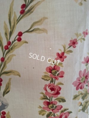 画像9: ヴィンテージ花柄生地