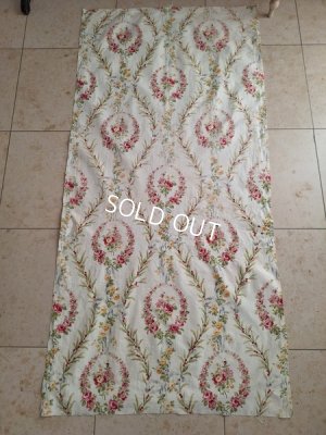 画像2: ヴィンテージ花柄生地