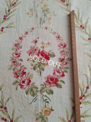 画像4: ヴィンテージ花柄生地