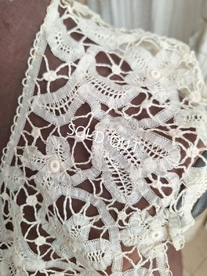 画像7: アンティークバッテンブルグレース付け襟