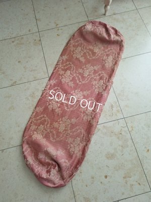 画像2: アンティーク花柄生地クッションカバー