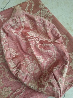 画像3: アンティーク花柄生地クッションカバー