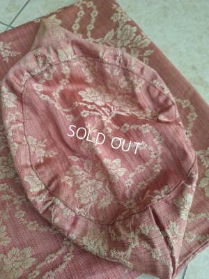 画像3: アンティーク花柄生地クッションカバー