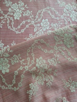 画像7: アンティーク花柄生地クッションカバー