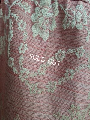 画像9: アンティーク花柄生地クッションカバー