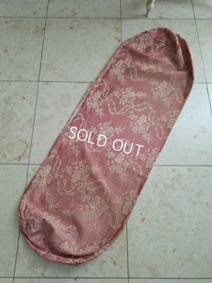 画像8: アンティーク花柄生地クッションカバー