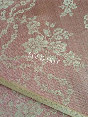 画像4: アンティーク花柄生地クッションカバー