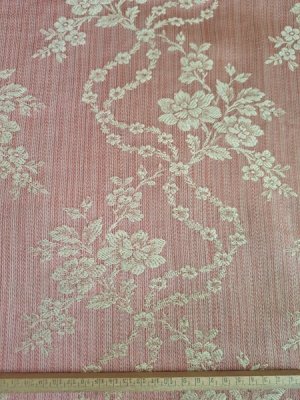 画像5: アンティーク花柄生地クッションカバー