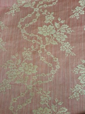 画像13: アンティーク花柄生地クッションカバー