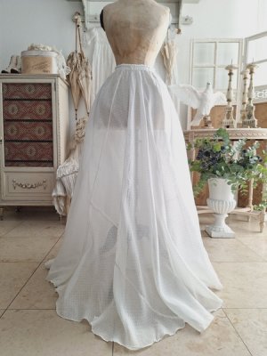 画像3: アンティークマリエ水玉ロングスカート