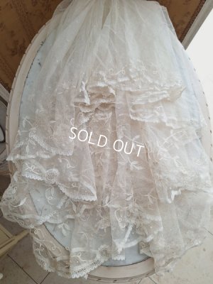 画像6: アンティークプリンセスレースベール