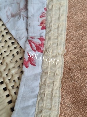 画像12: アンティーク花柄カーテン