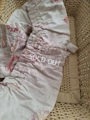 画像10: アンティーク花柄カーテン