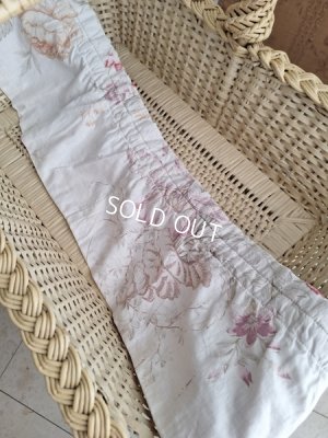 画像9: アンティーク花柄カーテン