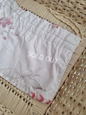 画像11: アンティーク花柄カーテン