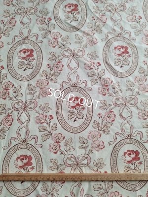画像3: アンティークローズガーランド柄生地