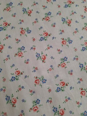 画像27: アンティーク小花柄ファブリック