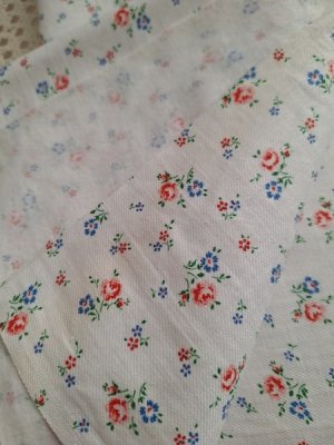 画像29: アンティーク小花柄ファブリック