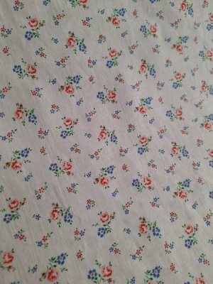 画像33: アンティーク小花柄ファブリック