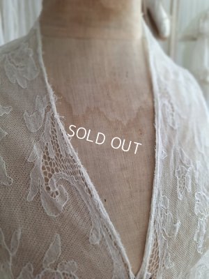 画像21: アンティークレースフリルストール