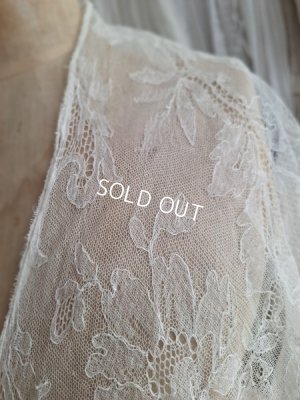 画像9: アンティークレースフリルストール