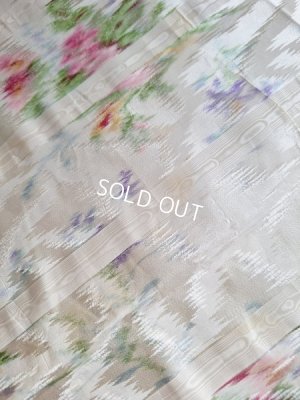 画像2: アンティークぼかしのローズ柄生地