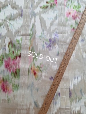 画像7: アンティークぼかしのローズ柄生地