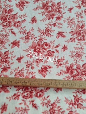 画像2: アンティークローズ柄ファブリック