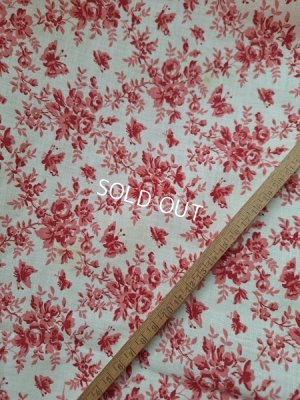 画像5: アンティークローズ柄ファブリック